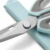The colorful kitchen scissors set includes a cigar cutter, kitchen scissors, daily necessities and household items Application Scenario